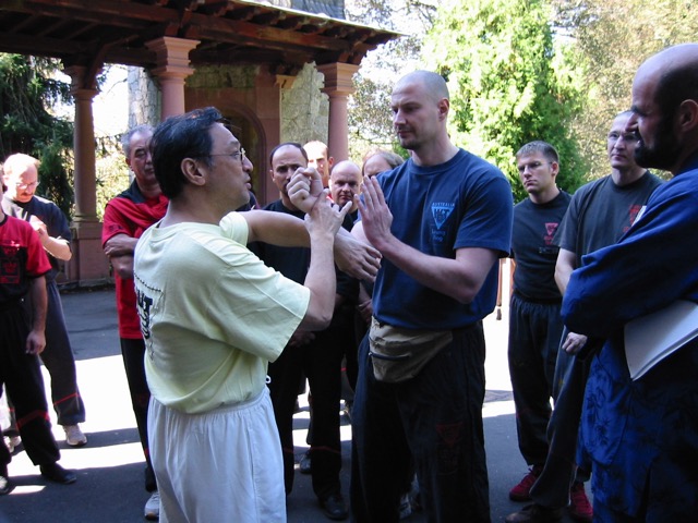 With GM Leung Ting at the Langenzell Castle